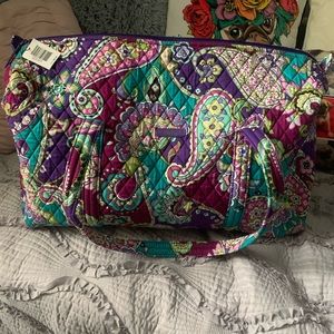 Large Vera Bradley Duffle Bag. New with tags.